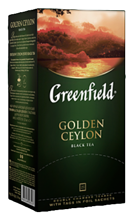 Гринфилд - Golden Ceylon - цейл. черн 2г 25шт (1*10) №0352-10