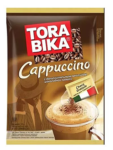 TORA BIKA Cappuccino c шокол.крошкой 25г*12*20шт