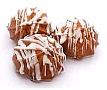 Заварные Пышки-хвастунишки в белой глазури 2 кг Ванюшкины сладости