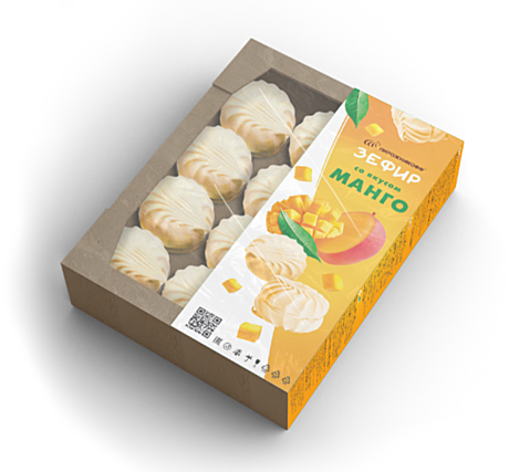 Зефир МАНГО 0.5 кг ПИРОЖНИКОФФ