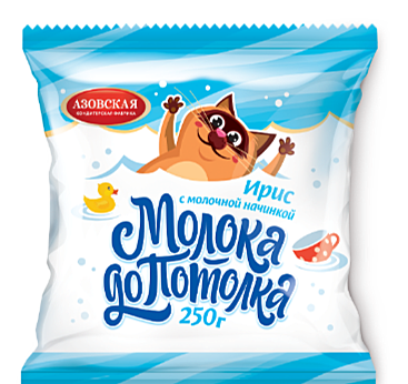 Ирис с молочной начинкой 