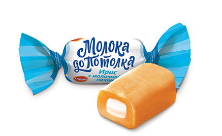 Ирис с молочной начинкой 