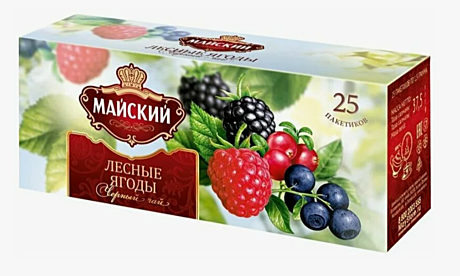 Майский - Лесные ягоды    (черный)- 25 п. (1х27)