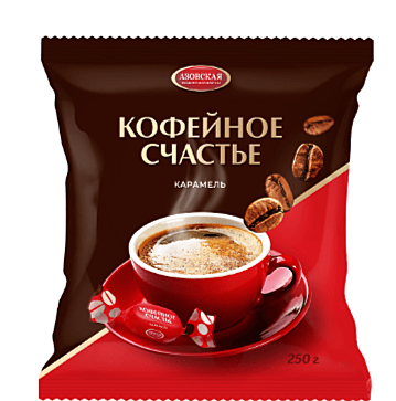Карамель с начинкой со вкусом кофе 