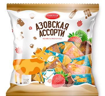 Конфеты молочные 