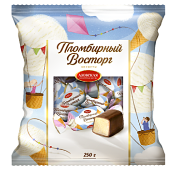 Конфеты помадные глазированные 