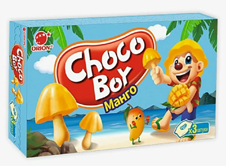         ORION Чоко Бой 45 гр MANGO (1*30шт)