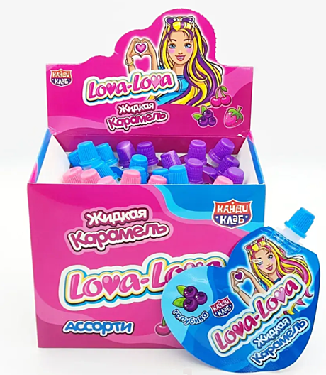             Жидкая Карамель LOVA LOVA 12бл*30шт 20гр 