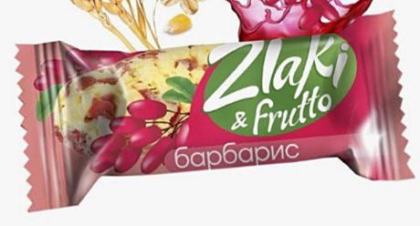 1029/2 Zlaki&frutto барбарис мультизлаковые с белой глазурью (конфеты) 2 кг /SHOKOLAT'E/