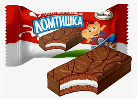 Ломтишка глазированный (десерт) 2 кг /Акконд/