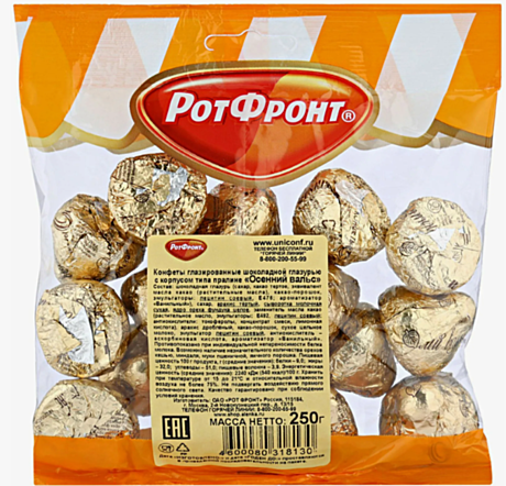 Осенний вальс (конфеты) 1/250 14 шт /РФ/
