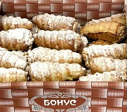 «Рожок» с варен. сгущ. Молоком 1.5 кг БОНУС