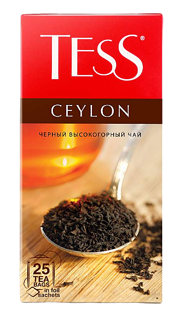 ТЕСС Цейлон(2гх25п 1*10 шт)чай пак.черн.