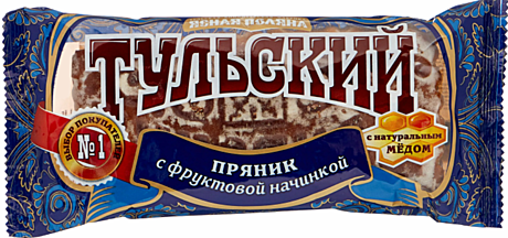 Тульский пряник с фруктовой начинкой (пряник) 1/140 22шт /ТУЛ/
