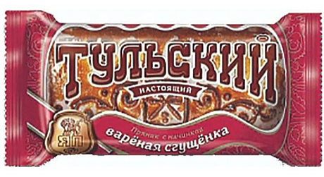 Тульский пряник вареная сгущенка (пряник) 1/140 22шт /ТУЛ/
