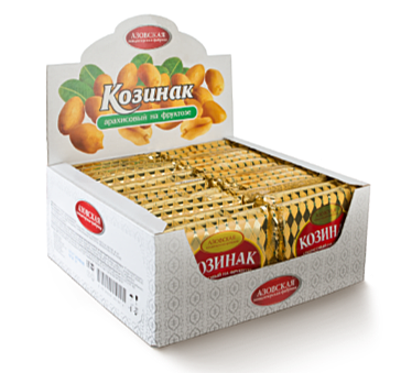 Козинак арахисовый на фруктозе 110 г / 26 шт АЗОВ