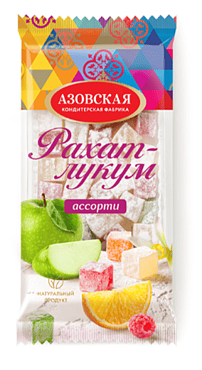 Рахат-лукум Ассорти 200 г / 12 шт АЗОВ