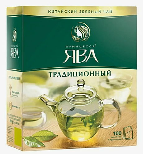 Принцесса Ява ЧАЙ  ( 100 гр 1*15 шт  )Традиция 