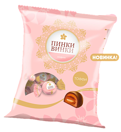 Конфеты глазированные с корпусом из мягкой карамели 