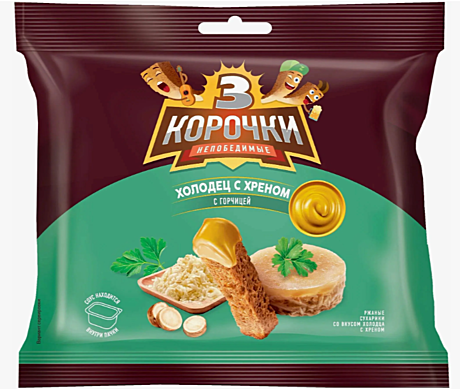                 ВС 204  3 корочки 40гр  холодец-хрен  (1*60)