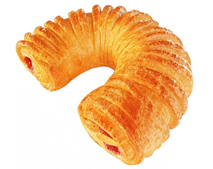 Рогалик с малиной, 1,7 кг.(упак.) ООО СЛАСТЕНА