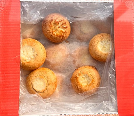 Ватрушечка домашняя с творогом и с джемом черная смородина 2.3 кг КФ ВОЗРОЖДЕНИЕ