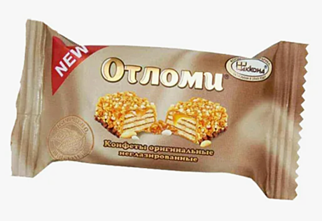 Отломи неглазированные оригинальные (конфеты) 4 кг /Акконд/