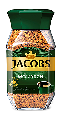             ЯКОБС МОНАРХ - кофе /стекло/ 47,5г   1*12  